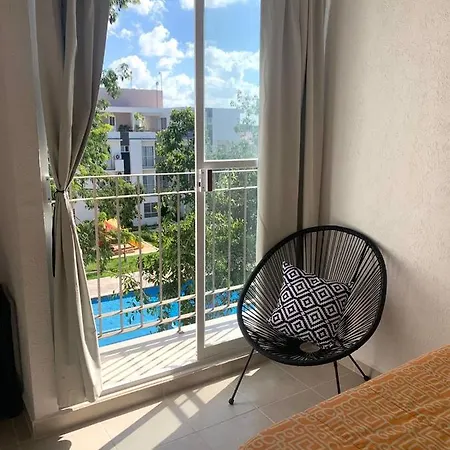 Departamento 2 Habitaciones Vista A La Alberca Nube By Eita Cancún Exterior foto