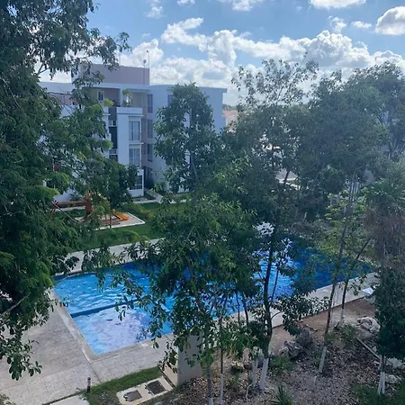 Departamento 2 Habitaciones Vista A La Alberca Nube By Eita Cancún Exterior foto