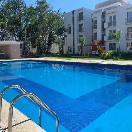 Departamento 2 Habitaciones Vista A La Alberca Nube By Eita Cancún Exterior foto